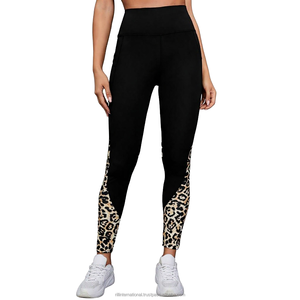 Pantalones de Yoga de Cintura Alta para Mujer, Antiestáticos, con Bolsillos, en Varios Estilos, de Spandex/Nylon, Ecológicos y de Secado Rápido, Gran Venta - Product Image 5