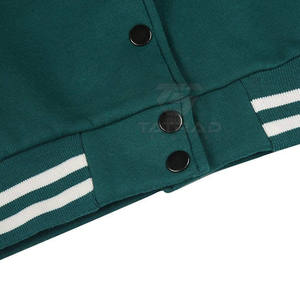 Chaqueta Universitaria de Mujer de Primera Calidad, Tejida, Transpirable, de Secado Rápido, con Mangas Largas, Material de Lana/Cuero, para Invierno - Product Image 5