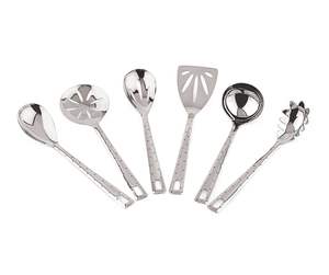 Best Quality <b>Stainless</b> <b>Steel</b> <b>Kitchen</b> Tools Set of 6 Cooking & Serving <b>Utensils</b> - Product Image 1