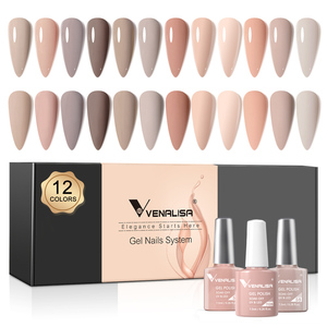 Venalisa - Kit <span class=keywords><strong>de</strong></span> Regalo <span class=keywords><strong>de</strong></span> Esmalte <span class=keywords><strong>de</strong></span> <span class=keywords><strong>Uñas</strong></span> en Gel UV, 12 Piezas, 12 Colores, Kit <span class=keywords><strong>de</strong></span> Gel Brillante/Láser para <span class=keywords><strong>Uñas</strong></span>, Esmalte <span class=keywords><strong>de</strong></span> <span class=keywords><strong>Uñas</strong></span> en Gel UV y LED, Kit <span class=keywords><strong>de</strong></span> Esmalte para <span class=keywords><strong>Uñas</strong></span> Francesas - Product Image 4