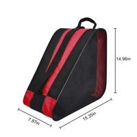 Sac à roulettes pour équipement de hockey sportif avec bandoulière pour patins à roulettes et chaussures de sport sur glace