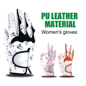Gants de golf en cuir véritable respirant sur mesure OEM pour femmes, poignées, marque privée, vente en gros pour le sport - Product Image 4