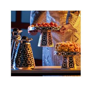 ฐานวางเค้กทรงกลมแบบหรูหรา เป็นมิตรกับสิ่งแวดล้อม ปรับแต่งได้ พร้อมของตกแต่งสำหรับงานเฉลิมฉลองพิเศษ งานปาร์ตี้ และเดือนรอมฎอน - Product Image 6