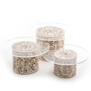 Design attrayant décoratif vadrouille Cupcake support nouveauté élégant Look vaisselle gâteau support pour la décoration de Table - Product Image 6