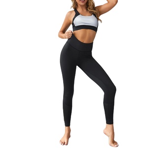 New Women's Sports Set Wear Gym Fitness Yoga Suit Reflective Mesh Seamless Bra Leggings Eco-Friendly Quick Dry Sportswear - Product Image 1