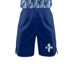 Conjuntos de uniformes de baloncesto de verano para hombres ATLANTIC 100% poliéster de secado rápido transpirable logotipo personalizado servicio OEM - Product Image 6