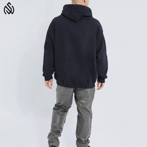 100% alta calidad peso pesado algodón francés Terry pulóver Rhinestone Sudadera con capucha hombres francés Terry personalizado Allover diseño de diamantes de imitación - Product Image 4