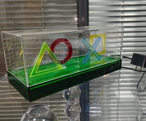 Caja de Luz Acrílica con Iconos de <span class=keywords><strong>PlayStation</strong></span>, Luz Decorativa para Sala de Juegos con Retroiluminación LED - Product Image 3