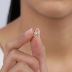 Pendientes de oro Twinkling Charisma Diamond - Product Image 1