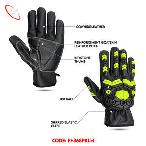 2025 Gants de mécanicien de sécurité industrielle à impact en gros - Product Image 2