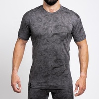 Maßgeschneidertes Gitarren-Digital-Öko-Freundliches Schnelltrocknendes Flexibles Komfortables Bestpassendes Polyester-Spandex Herren-T-Shirt mit Individuellem Design-Logo