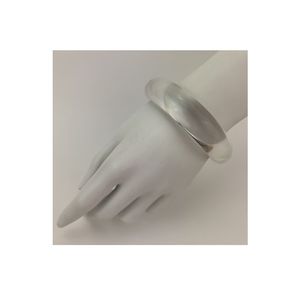 Brazalete de acrílico hecho a mano, joyería con brazalete de cadena para artículos de fiesta y uso de corte de diamante de forma cuadrada - Product Image 2