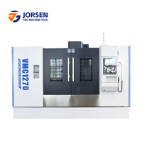 Centre d'usinage vertical CNC de précision VMC1270, machine de fraisage, lit en fonte HT300, broche BT40, fabrication de pièces aérospatiales
