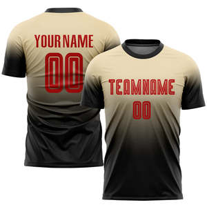 Ropa de fútbol de secado rápido personalizada al por mayor, camisetas de fútbol con nombre personalizado transpirables, ropa deportiva sublimada para equipos de clubes - Product Image 2