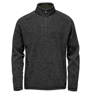 Sweat-shirt à demi-zip de haute qualité pour homme, mode, broderie, pull en tricot, sweat-shirt décontracté en polaire technique pour homme - Product Image 2