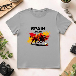 T-Shirt Unisex 100% Cotone 210GSM Stile Casual Peso del Tessuto 240 Grammi Qualità Premium T-Shirt Personalizzate con Stampa Serigrafica - Product Image 1