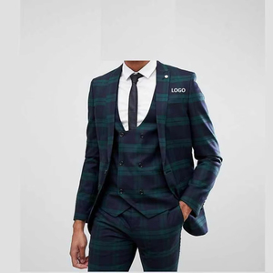 Costume élégant pour homme, style slim fit, en laine respirante, pour toutes les saisons, idéal pour les fêtes, les mariages et les événements - Product Image 6