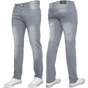 Jean déchiré haute qualité pour homme, pantalon en Denim fin et étroit, style OEM, vente en gros - Product Image 5