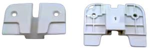Interlocking Flush Mount <b>Bracket</b> Made of Durable Plastic for Secure Attachment - Product Image 2