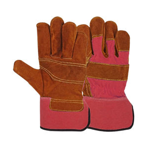 Gants de travail de soudure en cuir anti-chimique, manchette de sécurité arrière, paume patchée, gants respirants résistants à la déchirure, nouvel arrivage - Product Image 3