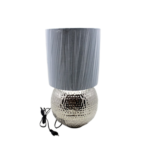 Lámpara de aluminio Color gris Diseño moderno Soporte de pantalla de lámpara para decoración del hogar Hecho a mano Personalizado a granel - Product Image 3