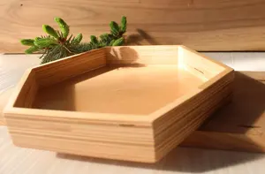 Bandeja de madera personalizada para aperitivos, bandeja decorativa para servir, fabricante de India - Product Image 4