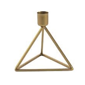 Portavelas de Metal con candelabro de chimenea de vidrio, diseño martillado, portavelas cónico de Metal, decorativo para el hogar - Product Image 2