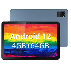 Android Tablet 10 Inch Octa-Core 12 with 7000mAh Battery (Max 14-Hour), 4GB+64 ROM Gaming s 10.1 HD Large Screen Build 5+8MP