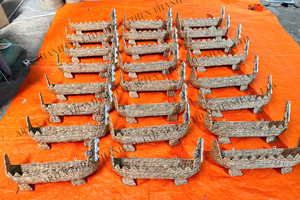 Étagère murale marron bohème pour la décoration de la chambre des enfants Étagères décoratives pour la maison des enfants pour accrocher le motif d'anniversaire - Product Image 3