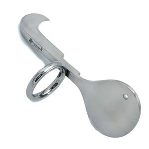 Juego de instrumentos equinos para ganado veterinario Cuchillo de embriectomía de Linde con hoja de acero curvada Anillo más fino Certificado CE Clase II - Product Image 1