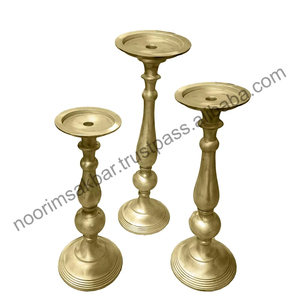 Candelabros de Aluminio con Acabado Dorado 2026, Centros de Mesa de Primera Calidad, Perfectos para Bodas y Eventos - Product Image 4