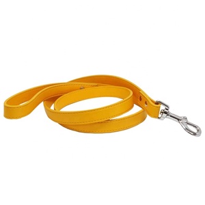 <b>Pet</b> Lead Factory Wholesale Soft and High Toughness Genuine Plain Leather Dog <b>Leash</b> for Medium Large Dogs - Product Image 6