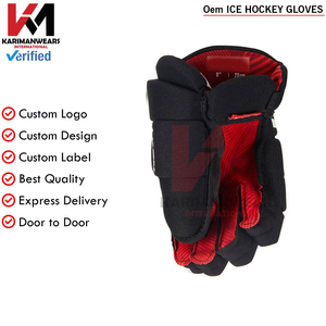 Fabricante de Guantes de Hockey sobre Hielo, Agarre Profesional, Envío Rápido Global, Directo de Fábrica, Guantes de Hockey sobre Hielo OEM, Impresión de Logotipo Personalizado - Product Image 3