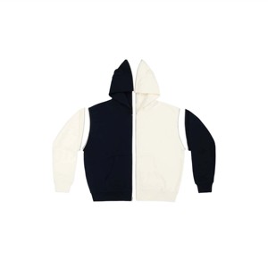 Sudadera con capucha con orejas de oso de bloque de color unisex-Jersey moderno y cómodo con orejas de oso bonitas, ideal para niños y adultos de moda - Product Image 4