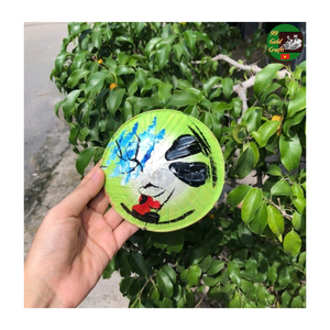 Chapeau conique vietnamien Non La, artisanat écologique fait à la main, mini chapeau conique artisanal, ficelle, décoration traditionnelle Non La - Product Image 1