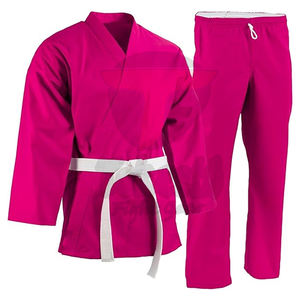 Ensemble d'uniformes de karaté pour hommes de haute qualité, logo personnalisé, léger, confortable, taille basse, vente en gros, vêtements d'arts martiaux en coton - Product Image 1