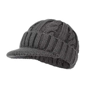 Gorro de Punto para Adultos, Color Azul, con Logotipo Personalizado Impreso y Etiqueta, Hecho en Pakistán - Product Image 3