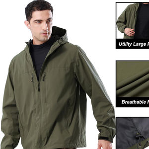 2026 Men's Lightweight Windbreaker Softshell Jacket With Hood For Running Travel <b>Hiking</b> Softshell Jacket - Product Image 6