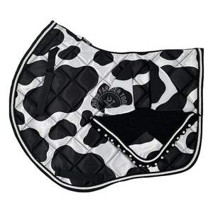 Tapis de selle de cheval élégant de bonne qualité pour l'équitation Style dressage en cuir meilleur matériau coussinets confortables avec toutes les tailles - Product Image 2