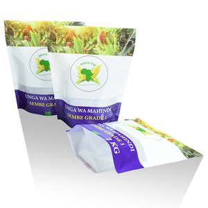 Stand Up Pouch with <b>Zipper</b> & Tear Notch for Corn Kernels - <b>Heavy</b> <b>Duty</b> Laminated, Food Grade, Bulk & Retail, Made in Vietnam - Product Image 4