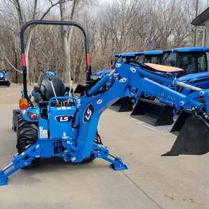 รถแทรคเตอร์เครื่องตัดหญ้าแบบทำมือพร้อมตัวโหลดหน้ารถแบคโฮหลัง40V แหล่งจ่ายไฟแบตเตอรี่จัดส่งฟรีไปยังไมอามี่ฟลอริด้าสหรัฐอเมริกา/ยุโรปกลาง - Product Image 1