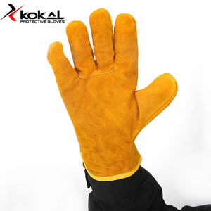Guantes DE TRABAJO DE figura completa de piel de vaca Guantes de seguridad de espuma ST multifuncionales de alta calidad - Product Image 2