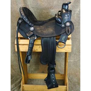 Selle de cheval européenne à faible MOQ, douce et confortable, qualité authentique, 100% cuir véritable, articles d'équitation, selle anglaise en bois - Product Image 1