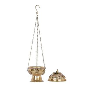 HF Crafts Quemador de incienso 5 en 1 para Palo Santo Sage Meditation Yoga Brass Ash Catcher Precio para uso religioso - Product Image 5