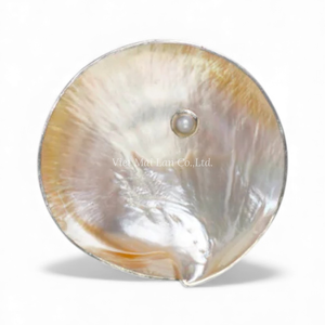 Assiette de luxe en nacre pour dessert, service de caviar, présentoir à bijoux et décoration élégante pour la maison en provenance du Vietnam - Product Image 2