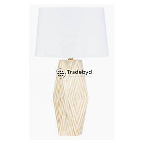 Lámpara LED E26 AC con Incrustaciones de Hueso Hecha a Mano de Primera Calidad, Diseño Moderno para Decoración del Hogar y Hoteles, Tradebyd - Product Image 6