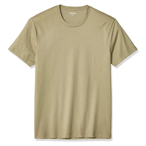 T-shirt uni pour homme en coton 100% de qualité supérieure, impression personnalisée du logo, été, tricoté, 150 g/m², manches courtes, écologique - Product Image 1