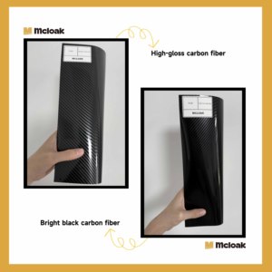 Haute qualité mat 3D fibre de carbone auto-adhésif TPU polyvinyle Lactone brillant carrosserie autocollants de <span class=keywords><strong>voiture</strong></span> anti-rayures changement de couleur - Product Image 4