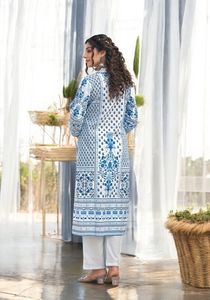 Conjunto de rayón Kurti para mujer de nuevo diseñador, elegante, pesado, exquisito, trabajo con estampado de cuatro lados para fiestas festivas y ocasiones especiales - Product Image 2