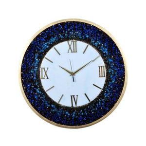 Large Resin Wall Clock with Smooth <b>Quartz</b> Movement and Metallic Accents at Very Inexpensive Price - Product Image 6